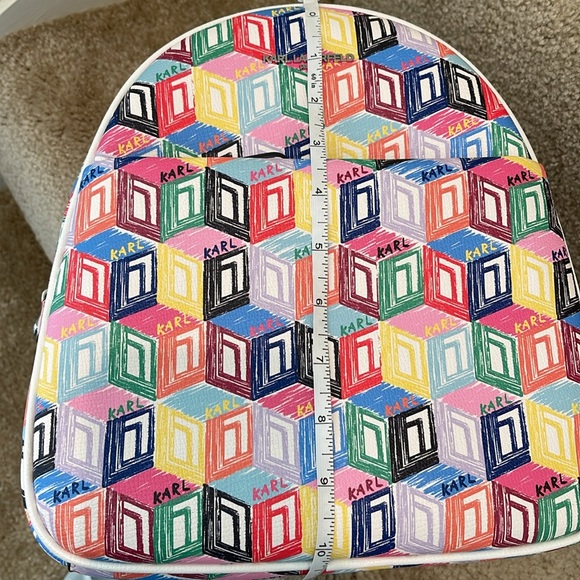 Karl Lagerfeld multi color backpack - Picture 12 of 15